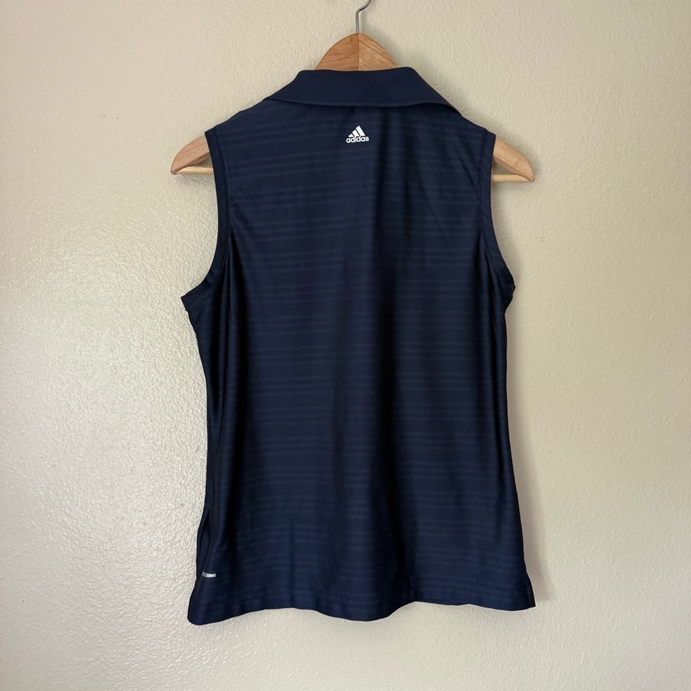 ❇️Adidas Dark Blue Sleeveless Polo Top 2 for $22❇️ - Picture 4 of 4